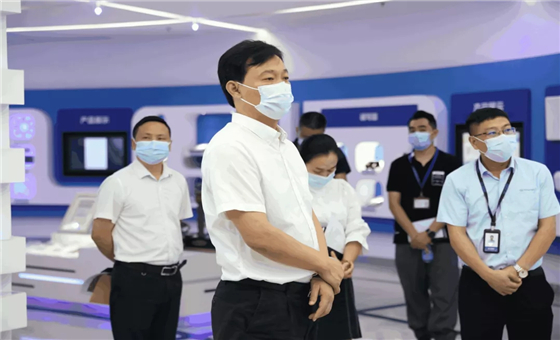 光明区委副书记、政法委书记张华伟莅临7790cnm必发集团调研指导